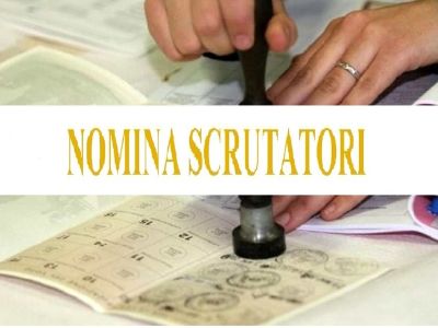 scrutatori sorteggiati e scrutatori supplenti