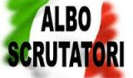 iscrizione albo degli scrutatori