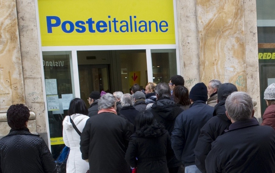 ritiro pensioni ufficio postale