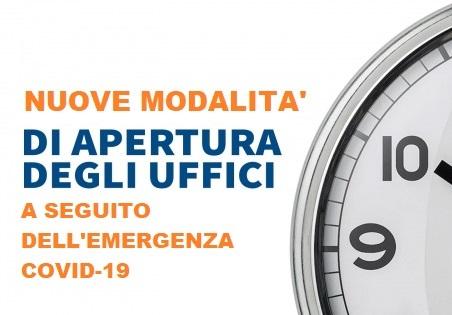 Orari di ricevimento al pubblico o di erogazione diretta