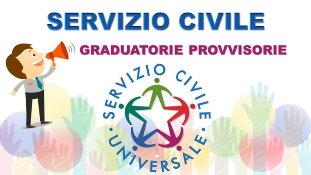 Servizio civile graduatorie provvisorie