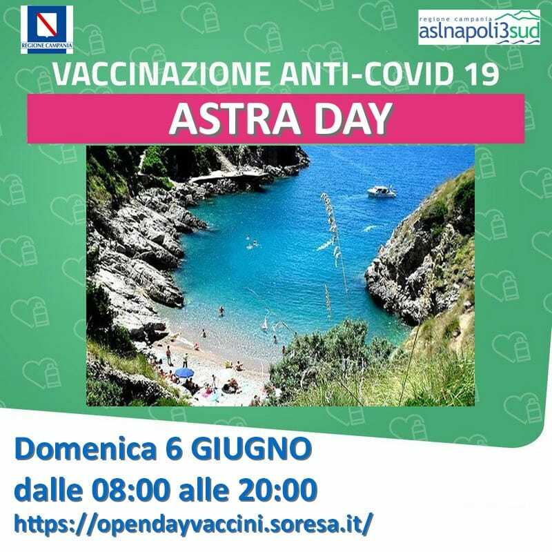 Open day vaccinazioni Astrazeneca 