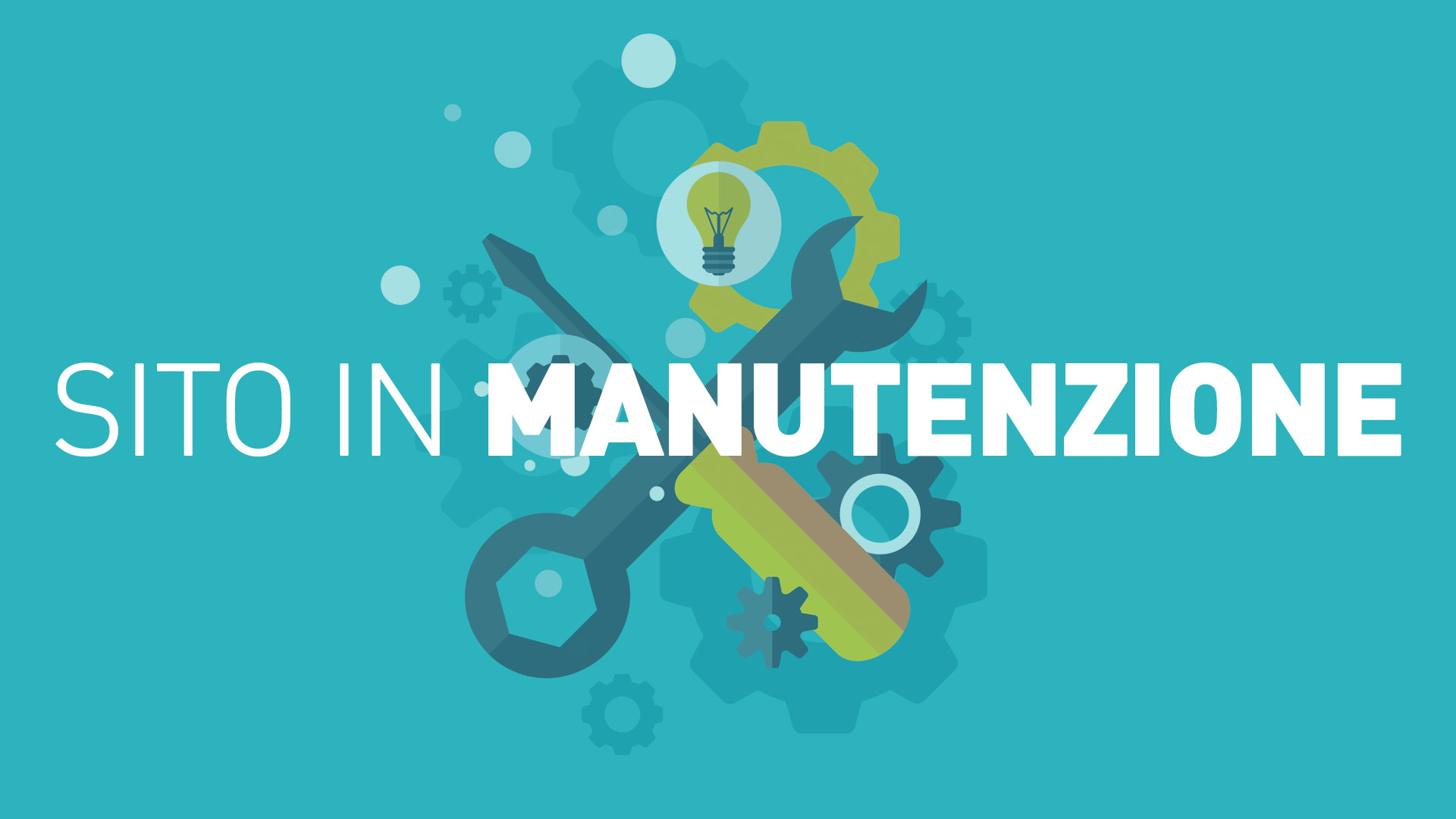 Manutenzione sito in data 13/07/2021